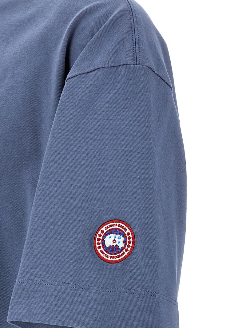 'Gladstone' T-shirt 100% cotton CANADA GOOSE Light Blue