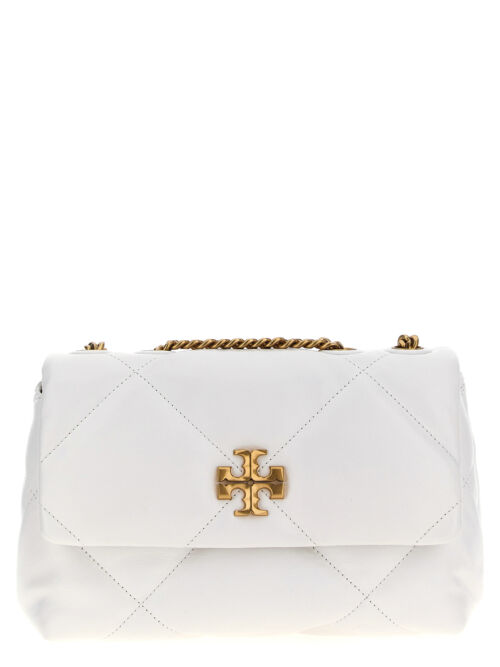 'Kira Diamond Quilt Small' shoulder bag TORY BURCH White