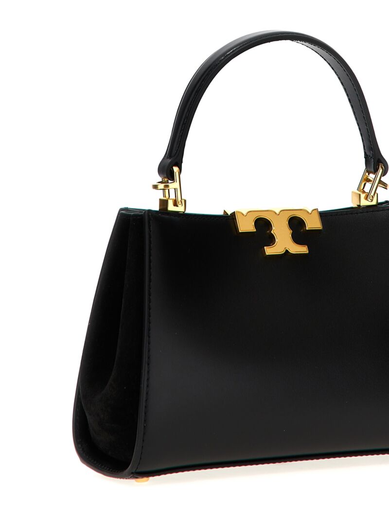 'Eleanor Mini Satchel' handbag Woman TORY BURCH Black