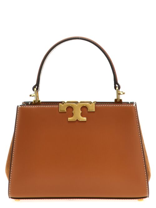 'Eleanor Mini Satchel' handbag TORY BURCH Brown