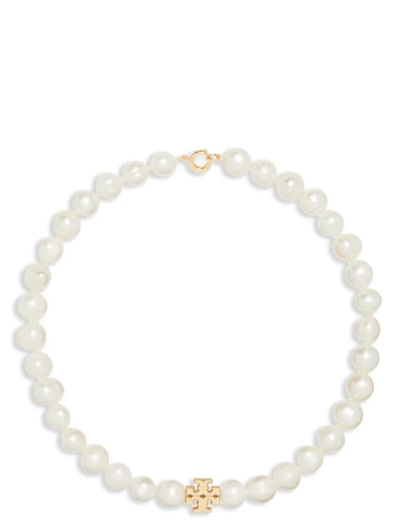 'Kira' necklace TORY BURCH White