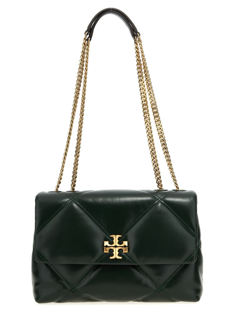 'Kira Diamond Quilt' shoulder bag TORY BURCH Green