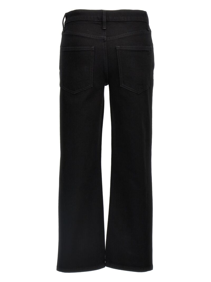 'Cropped Kick Flare' jeans 161597006 TORY BURCH Black