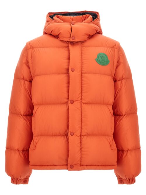 2 in 1 'Cyclone' down jacket MONCLER Orange