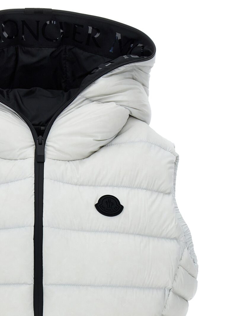 'Barraux' hooded vest Woman MONCLER White