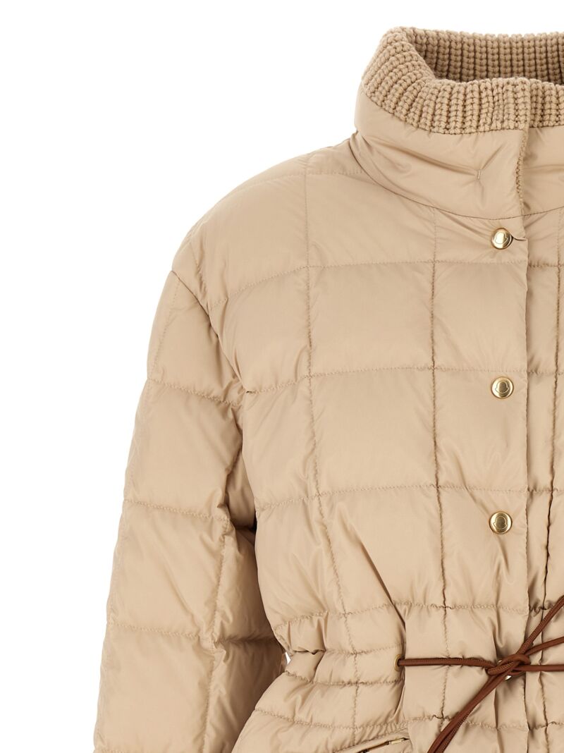 'Antigone' down jacket Woman MONCLER Beige