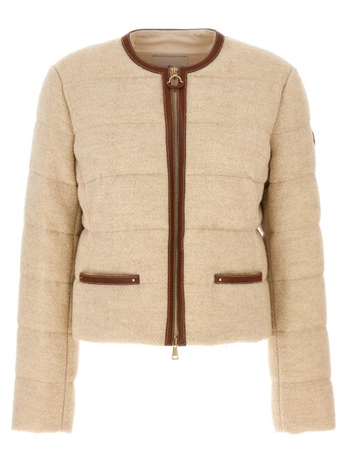 'Serinde' down jacket MONCLER Beige