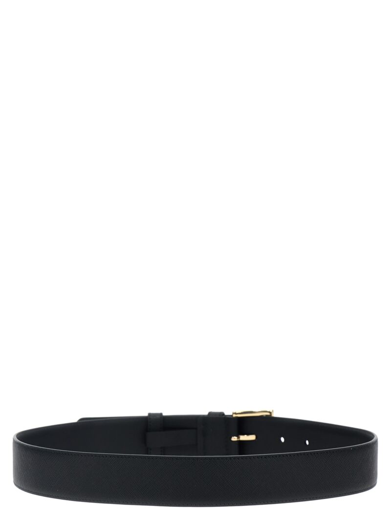 Saffiano logo belt 1CC545053F0002 PRADA Black