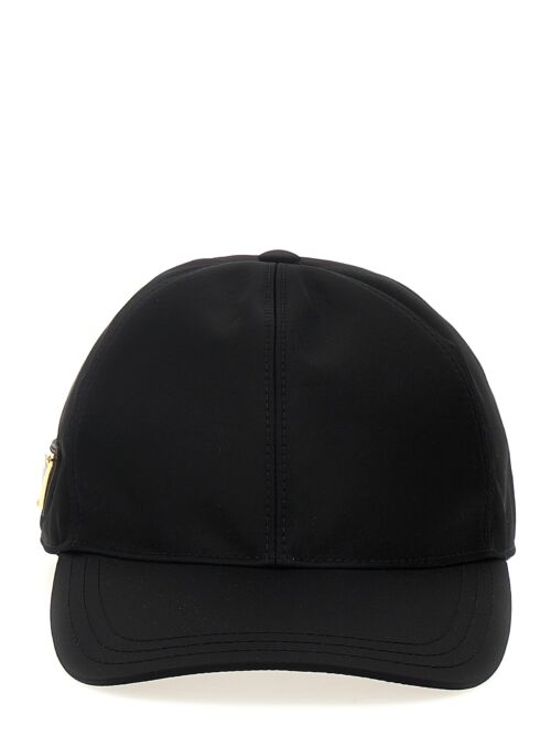 Logo cap PRADA Black