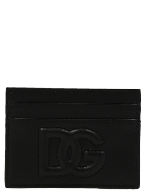 Logo card holder DOLCE & GABBANA Black