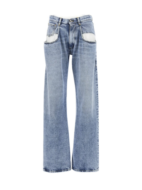 jeans tagli laterali MAISON MARGIELA Light Blue