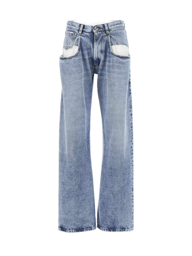 jeans tagli laterali MAISON MARGIELA Light Blue