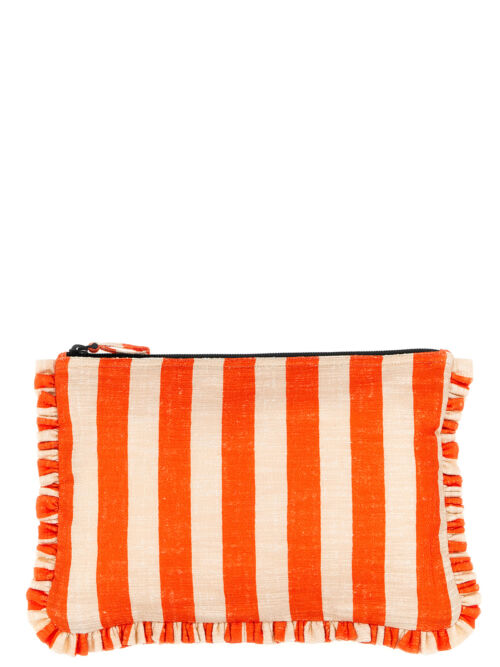 Striped clutch bag LA DOUBLE J Multicolor