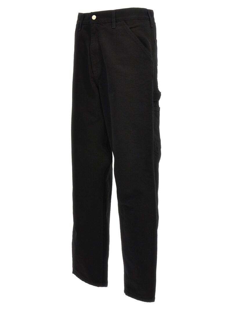 Single Knee' pants Man CARHARTT WIP Black