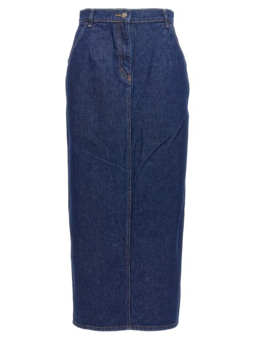 Denim skirt MAGDA BUTRYM Blue