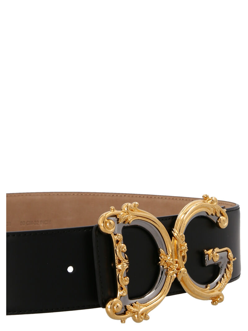 'DG Barocco' belt Woman DOLCE & GABBANA Black