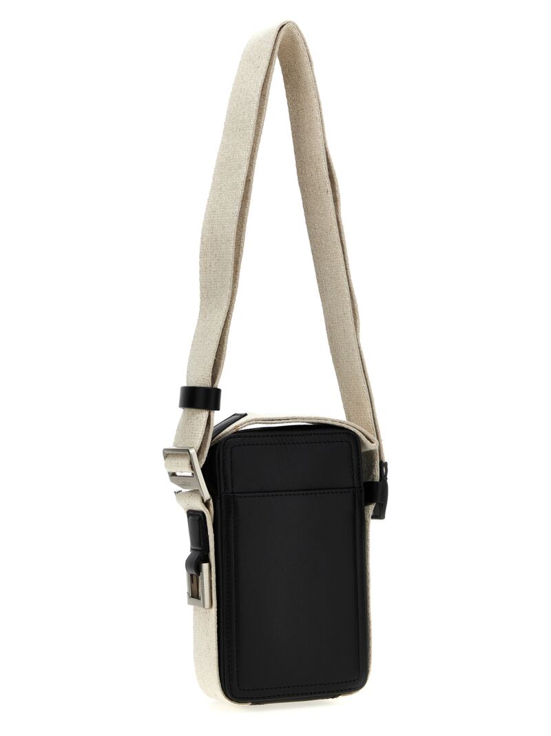 'Le Cuerda Vertical' crossbody bag 23E235BA0913061BLACK JACQUEMUS Black