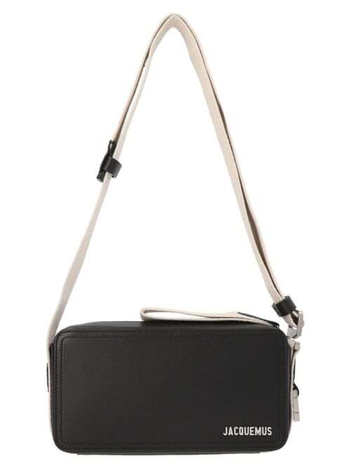 'Le Cuerda horizontal' crossbody bag JACQUEMUS Black