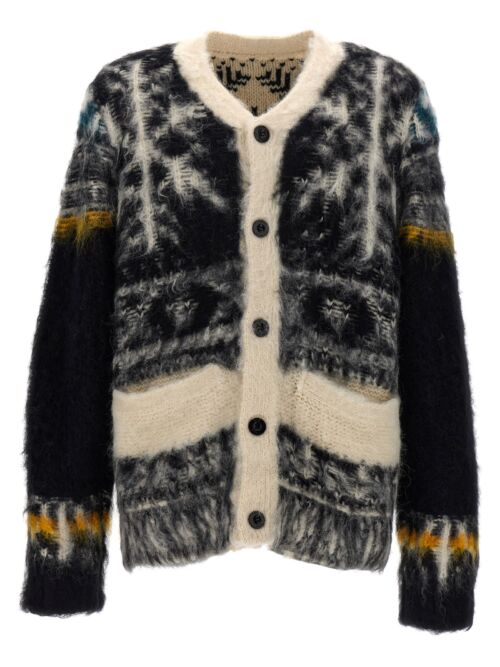 Patterned sweater SACAI Multicolor