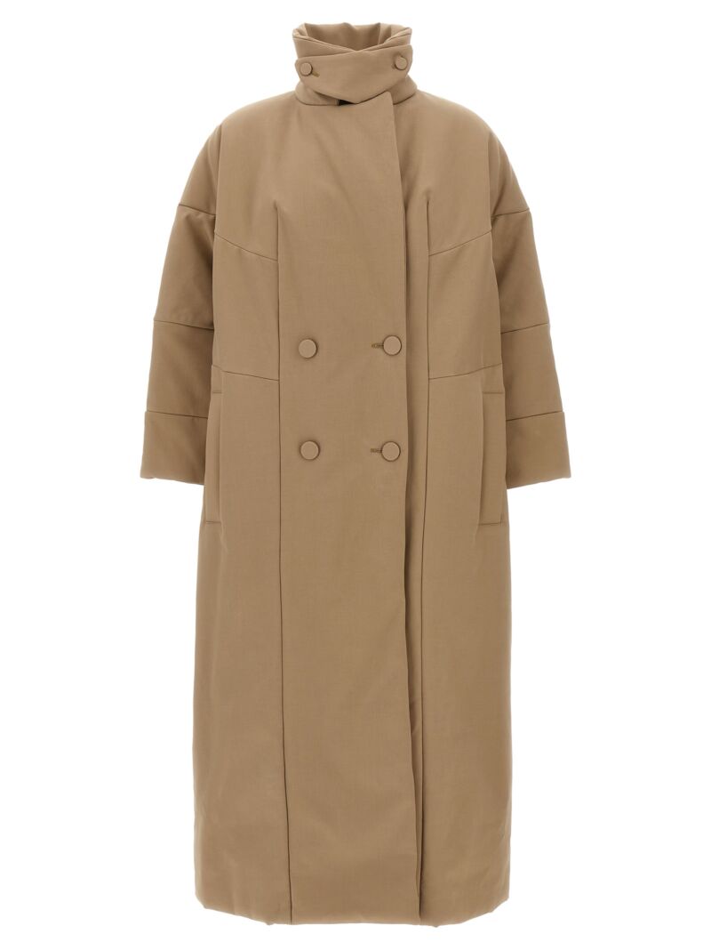 'Roxana Long' coat DRIES VAN NOTEN Beige