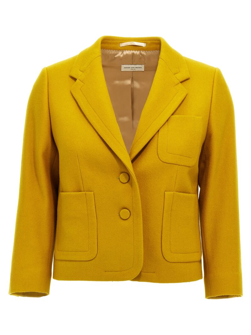 'Bamis' blazer DRIES VAN NOTEN Yellow