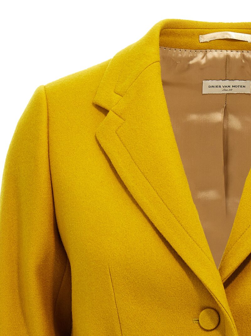 'Bamis' blazer Woman DRIES VAN NOTEN Yellow