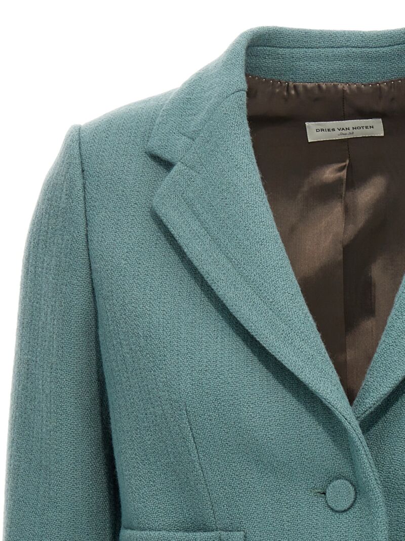 'Bamis' blazer Woman DRIES VAN NOTEN Light Blue