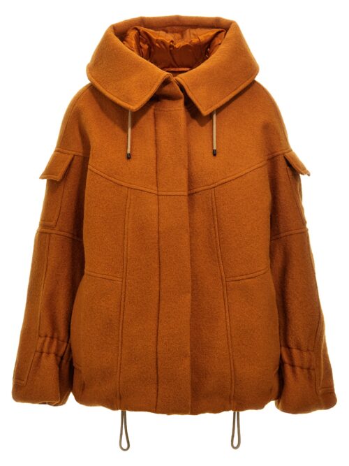 'Vanilla' hooded jacket DRIES VAN NOTEN Orange