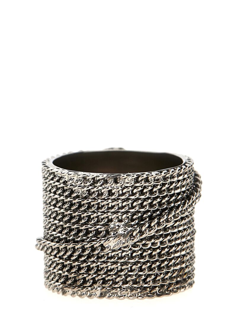 'Catena' ring DRIES VAN NOTEN Silver