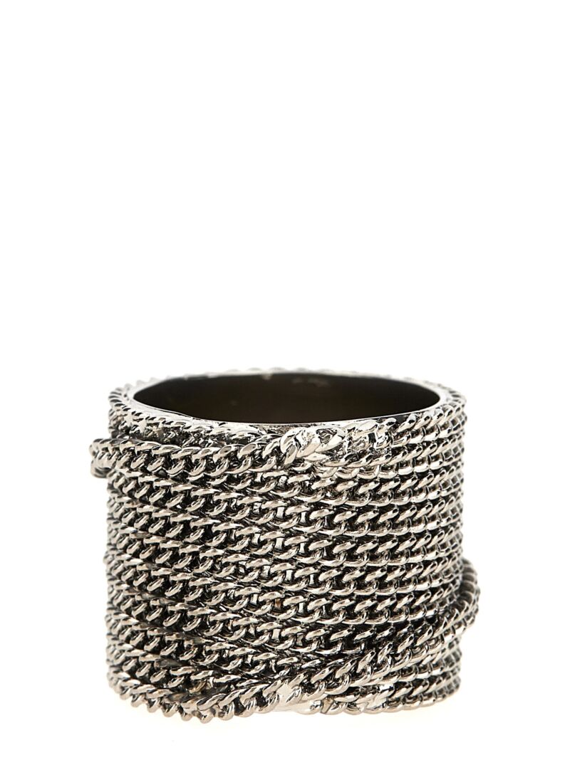 'Catena' ring 242028208061961 DRIES VAN NOTEN Silver