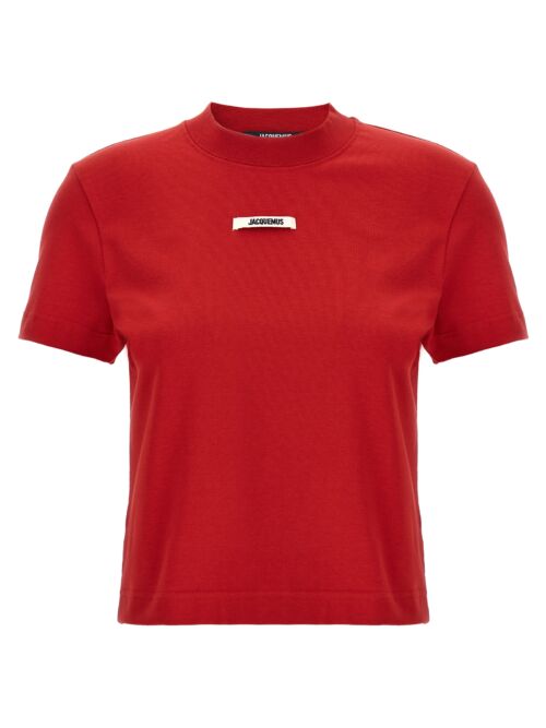 'Le t-shirt Gros Grain' T-shirt JACQUEMUS Red