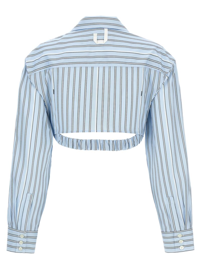 'La Chemise Bahia Courte' shirt 24E243SH04211403FE JACQUEMUS Light Blue