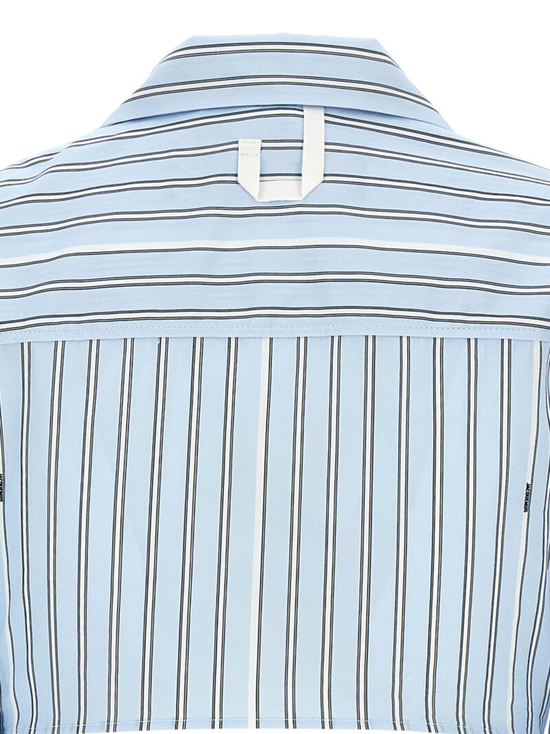 'La Chemise Bahia Courte' shirt 100% cotton JACQUEMUS Light Blue