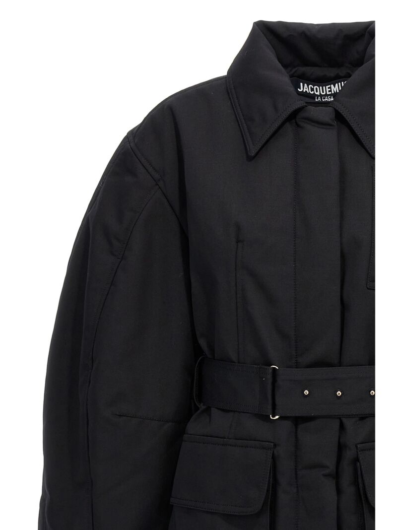 'Le Blouson Bari' jacket Woman JACQUEMUS Black