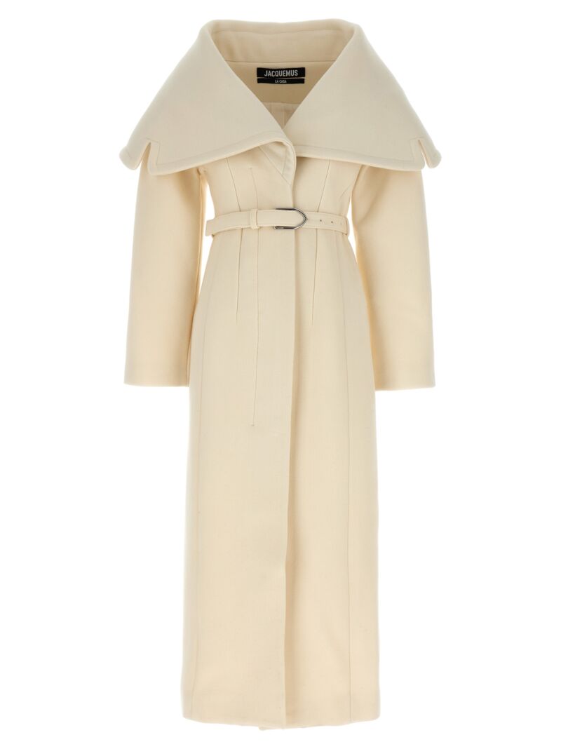 'Le manteau Caruso' coat JACQUEMUS White