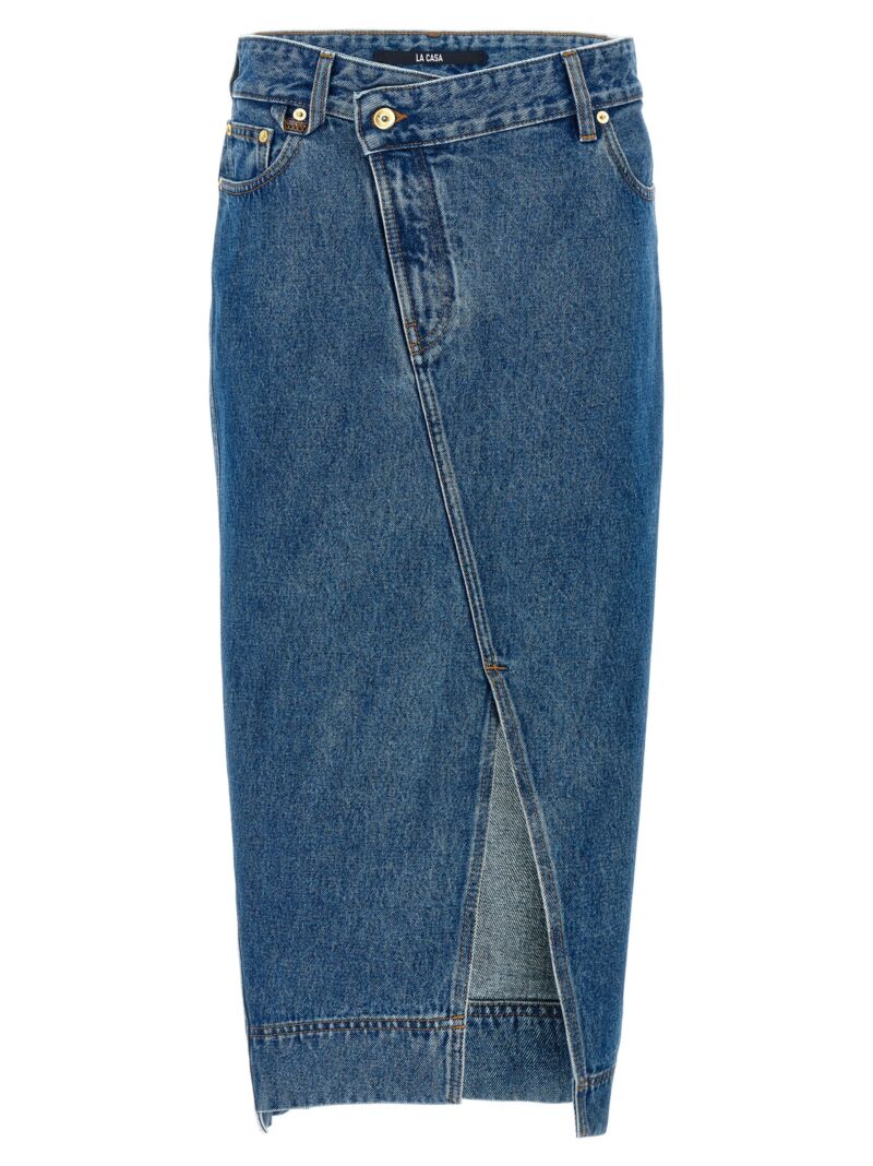 'La jupe de-Nîmes' skirt JACQUEMUS Blue