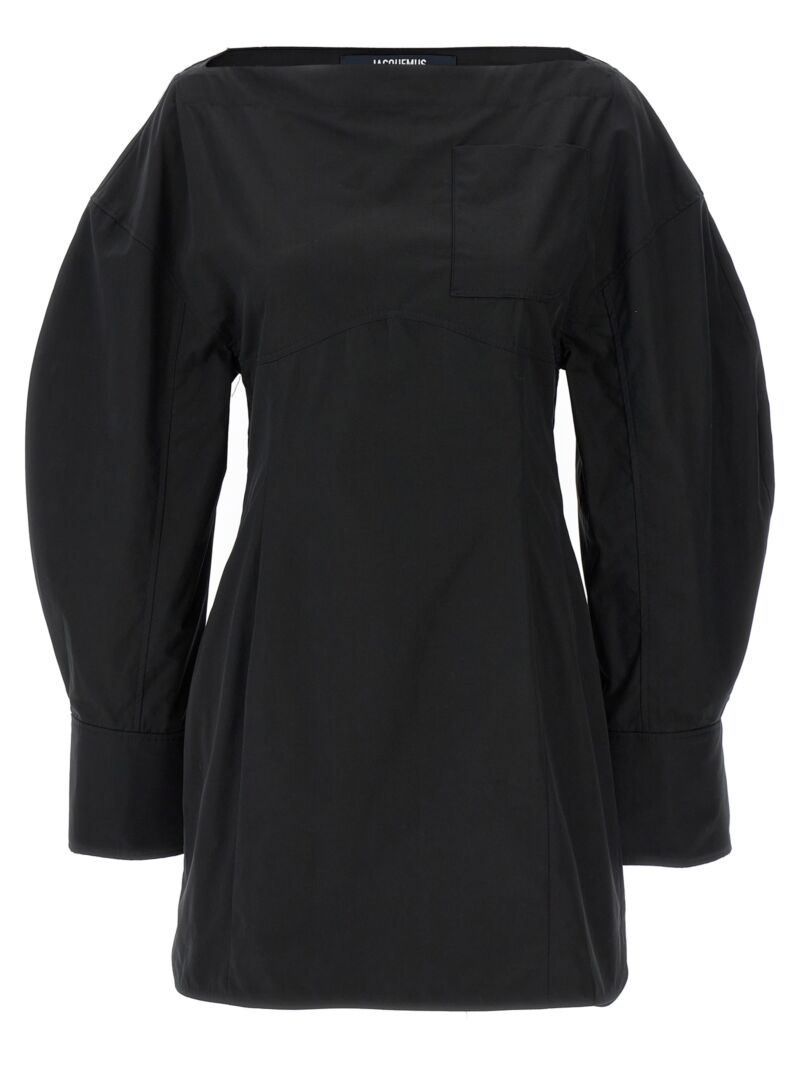 'La robe chemise Casaco' dress JACQUEMUS Black