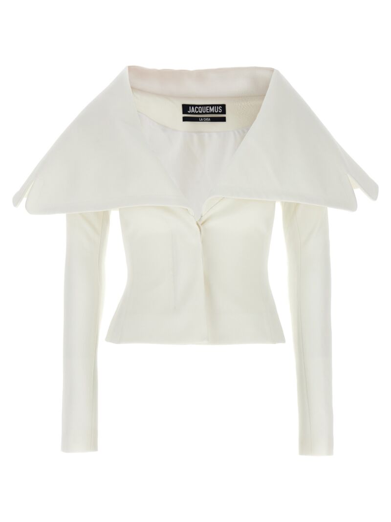 'La Veste Giacca' blazer JACQUEMUS White