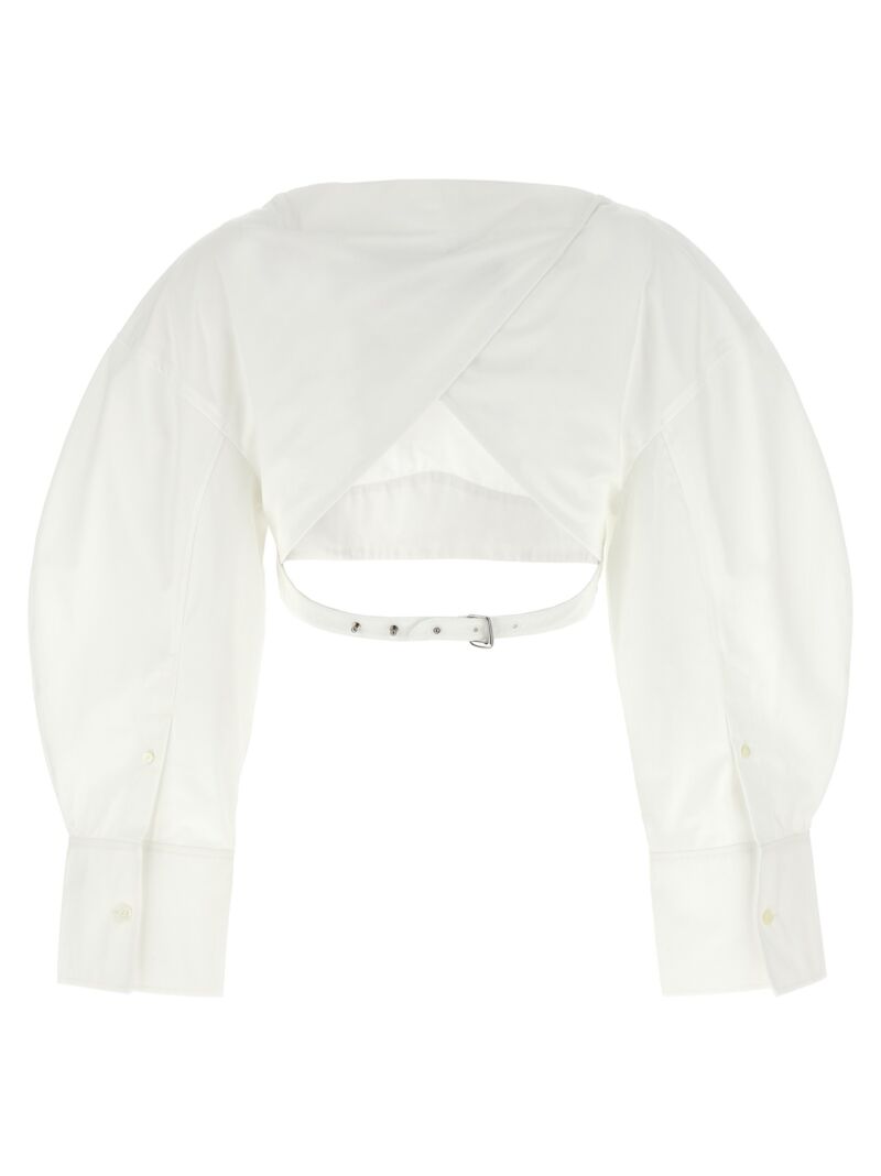 'Le haut Casaco' blouse 24H243SH0721520100 JACQUEMUS White