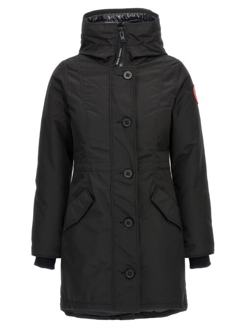 'Rossclair' parka CANADA GOOSE Black