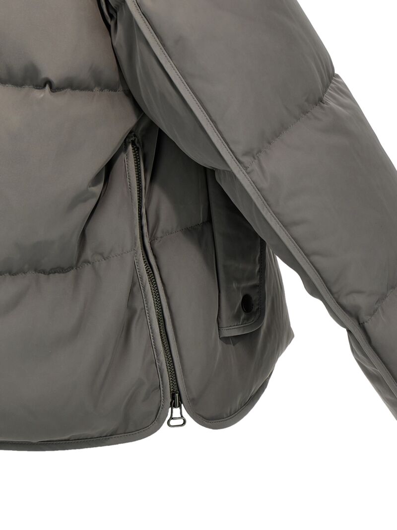 'Doudoune' down jacket Fall Winter 2024/2025 ARMY YVES SALOMON Gray