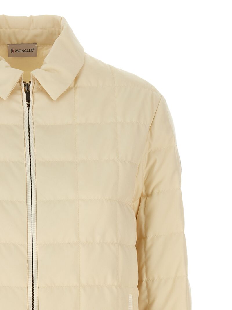 Padded overshirt Woman MONCLER White