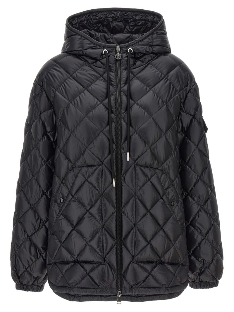 Hooded down jacket MONCLER Black