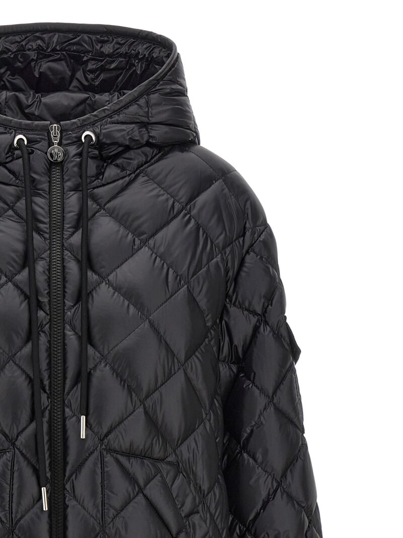 Hooded down jacket Woman MONCLER Black