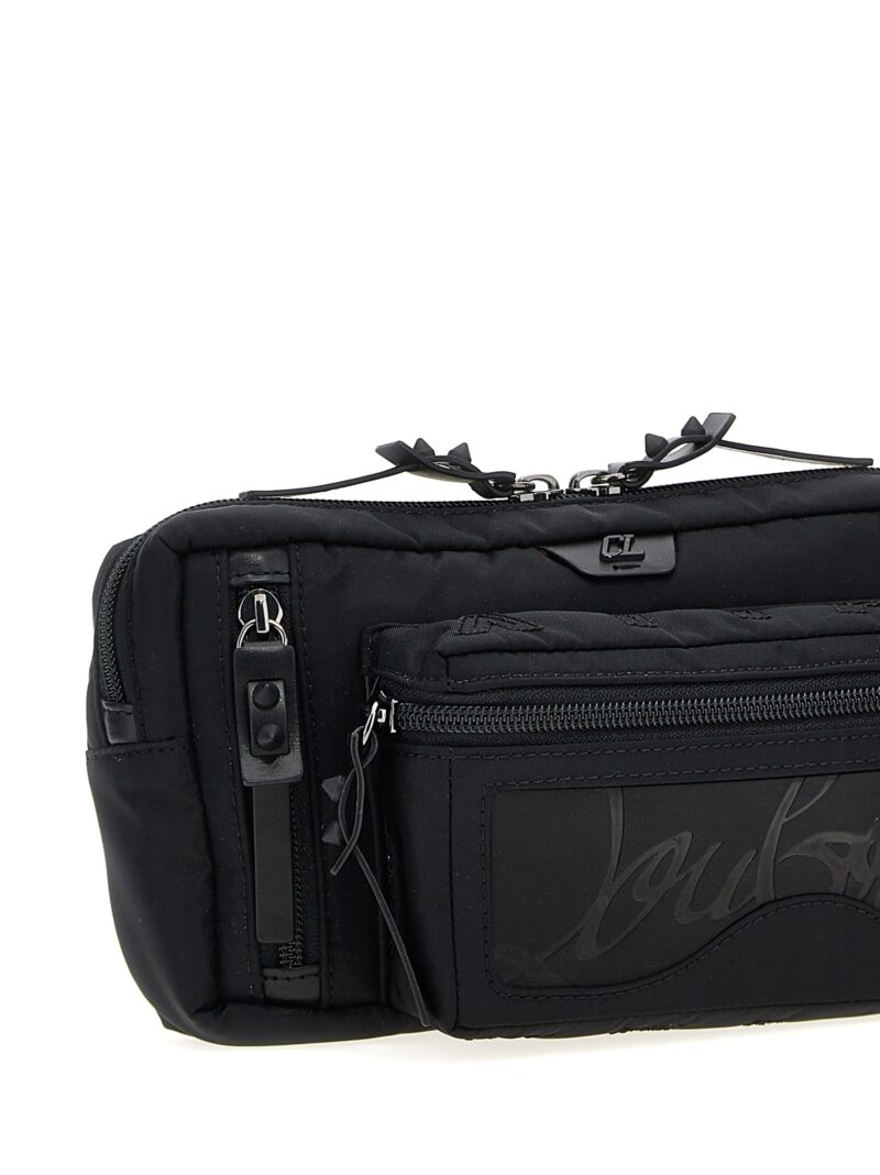 'Loubideal' fanny pack Man CHRISTIAN LOUBOUTIN Black