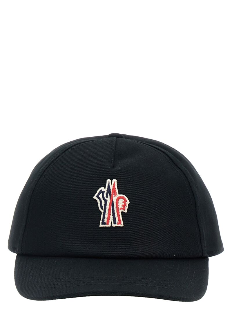 Logo embroidery cap MONCLER GRENOBLE Black