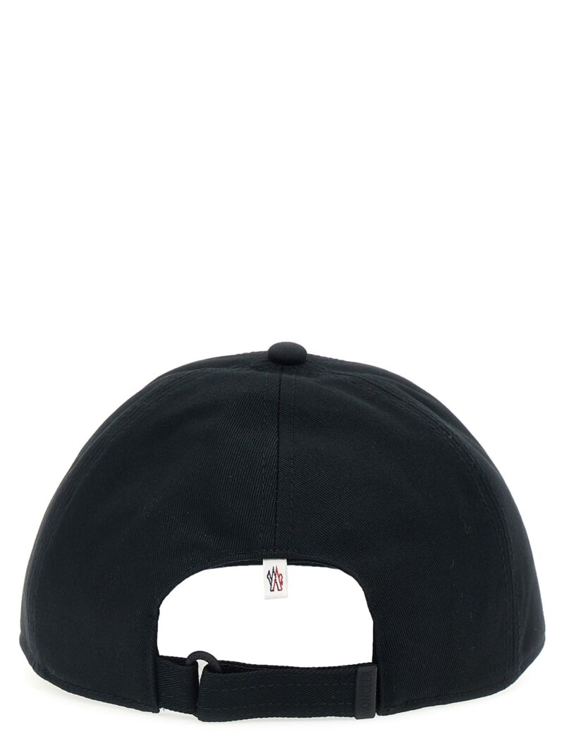 Logo embroidery cap Woman MONCLER GRENOBLE Black