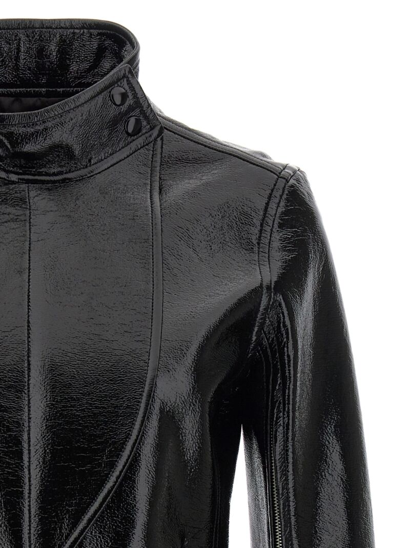 'Motorcycle Vinyl' jacket Woman COURREGES Black