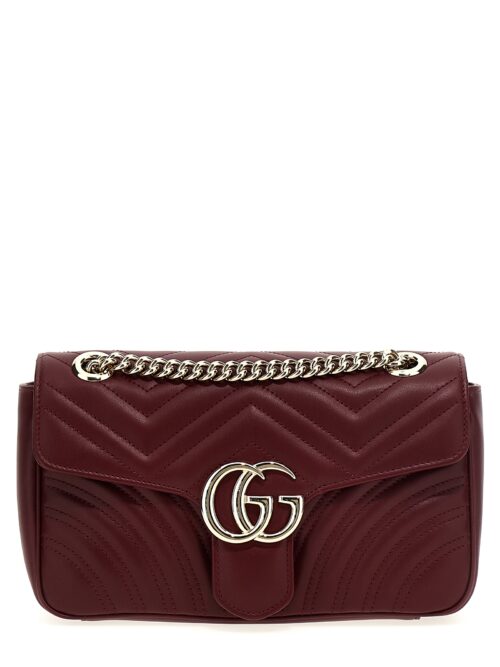 'GG Marmont' small shoulder bag GUCCI Bordeaux