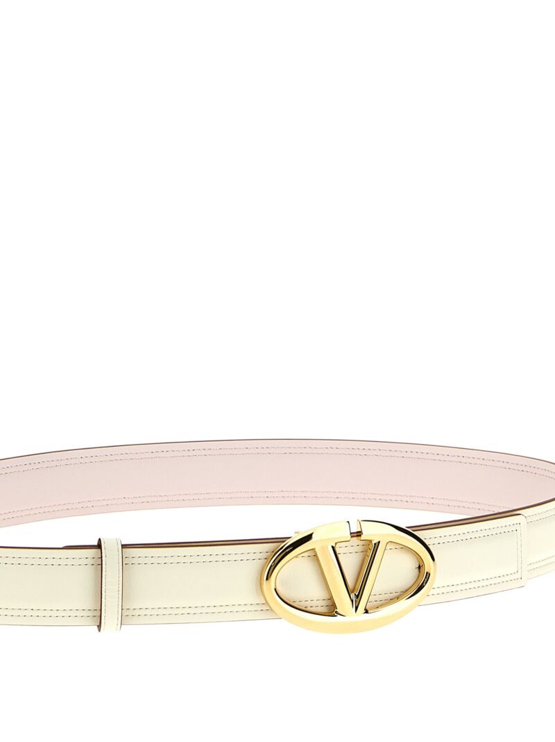 Valentino Garavani reversible belt Woman VALENTINO GARAVANI White